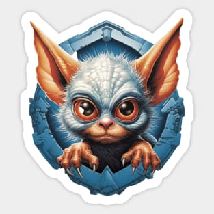 Gizmo from Gremlins Design Sticker